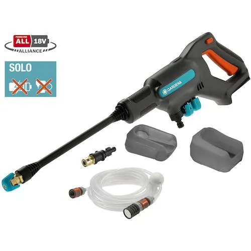 Gardena 18V PowerForall可充电高压清洗剂Aquaclean（仅主要单位）14800-56