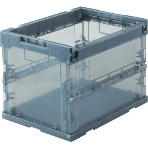 Trusco Oriconα折叠容器Skelecon 20L透明黑色