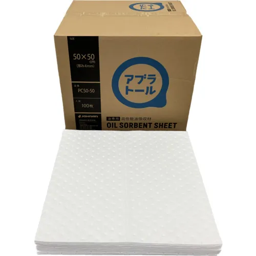 Johnan Oil吸收性abratol纸50 x 50 x 0.4厘米100张