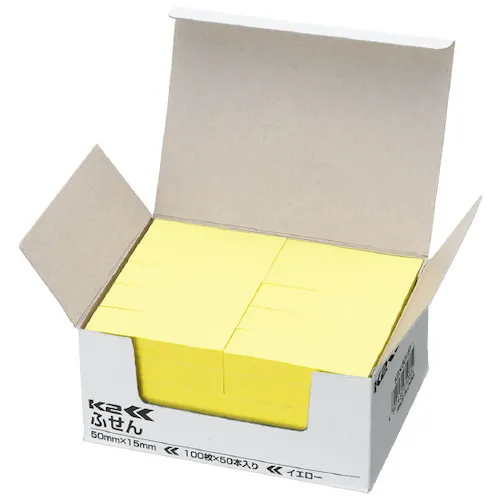 kokuyo粘性粘性<k2> 50x15黄色50卷K2 MAE 5015Y
