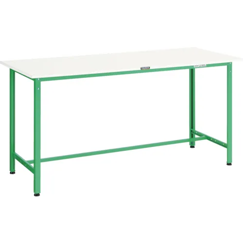 Trusco轻载站立工作桌（300kg）HAE类型1500x900xh900basic类型的年轻绿色