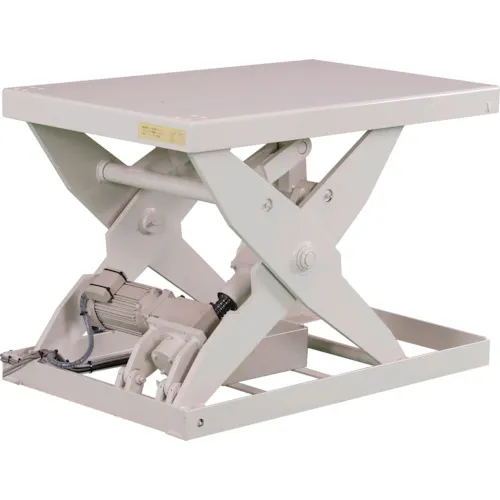 Bishamon Table Lift电升力1.2吨均匀负载1200千克笔划1000毫米桌尺寸1800 x 1200毫米