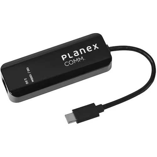 Planex USB 3.1 Gen 1连接2.5Gbps有线LAN适配器USB Typec