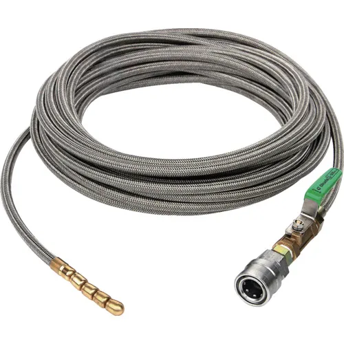Asada Sus Sus Pipe Wash软管8/60和8.5/60 10m Q耦合器