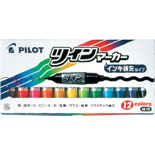 [中断]试验油基标记双标记物薄和厚12色集