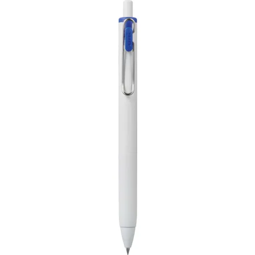 Uni Gel Ink Ballpoint Pen Uniball一个0.38mm UMN-S-38轴颜色：灰白色墨水颜色：蓝色