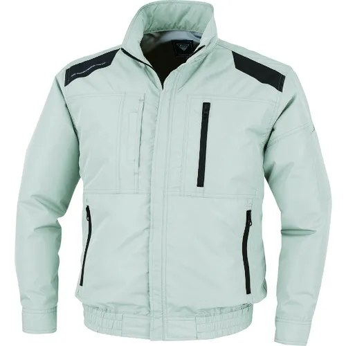 [有限的库存] XEBEC [售罄并停产]空调服装热屏蔽布卢森XE98015-22-4L银色灰色