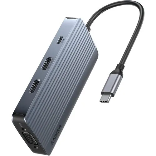 Ａｎｋｅｒ　ＵＳＢ－Ｃ　ハブ　（８－ｉｎ－１，　Ｔｒｉｐｌｅ　Ｄｉｓｐｌａｙ）