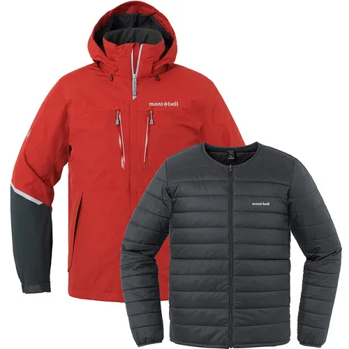 Montbell Cold Wear 3in1冬季工作夹克1132254 OG橙色L