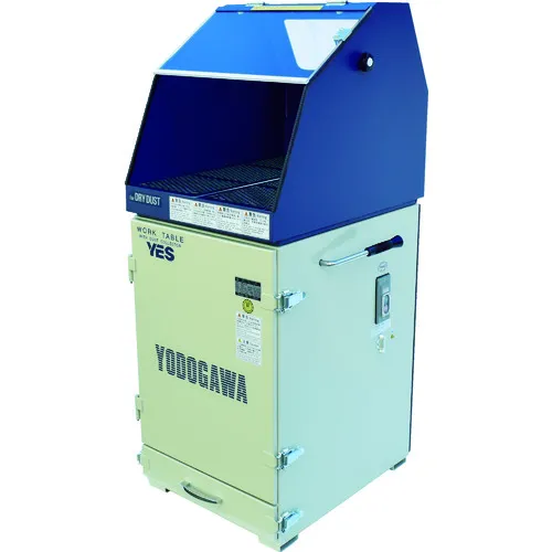 Yodogawa电动工作台，带除尘器是Yes系列（铁帽，细长规格）单相100V（0.4kW）
