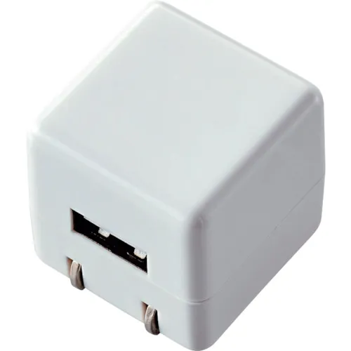 Elecom Cube型AC充电器（用于DAP，长寿，1A）白色
