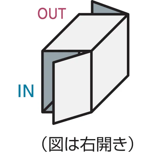 松下递送盒组合中间类型后可移动的右开口棕色