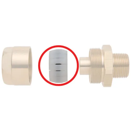 Toyox软管配件Toyo连接器TC3-B/TC3-S型替换套筒套件兼容软管19mm TC3-19-RSS（10件）