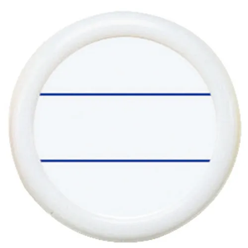 Kokuyo round name标签安全别针/剪辑双使用类型直径45mm白色NAPH -10W