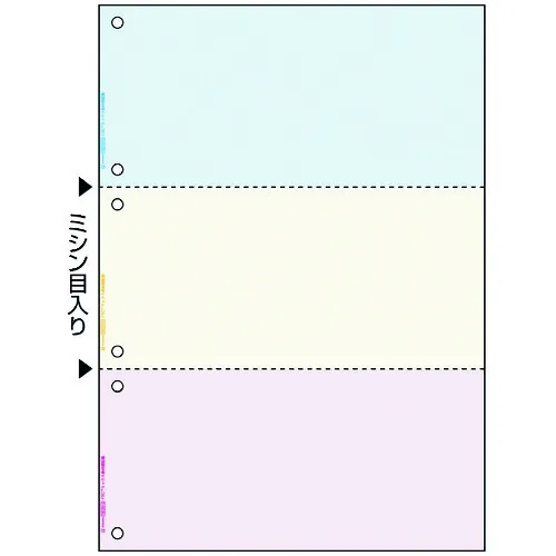 HISAGO FSC（R）身份验证多打印机形成A4 Color 3侧6个孔