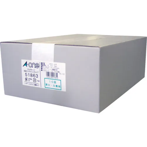 3m透明边缘和白色平原双面厚（300张）