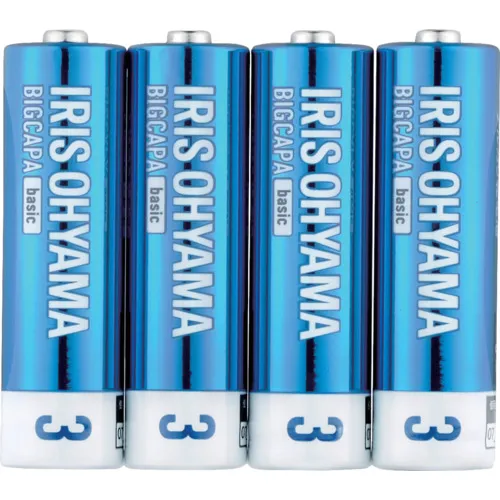 Iris 102741干电池BigCapa Basic AA 4件包装