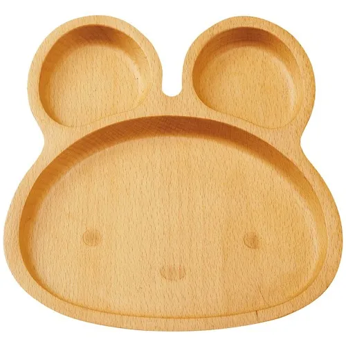 EBM Beech Kids Plate Rabbit 200x220xh20 V-112