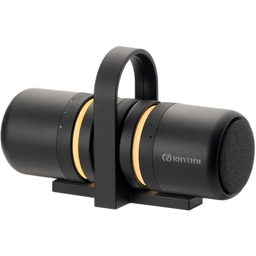 节奏蓝牙扬声器立体声兼容IP67防尘防水连续20小时播放磁铁USB USB Type-C充电黑色